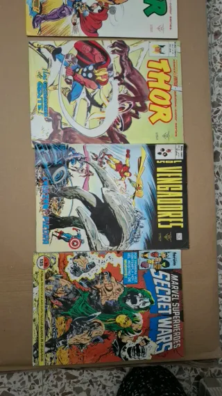 Cómics de Marvel de los años 70 (8€ cada uno)