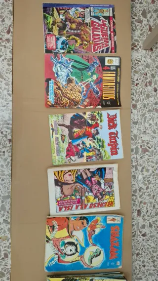 Cómics de Marvel de los años 70 (8€ cada uno)