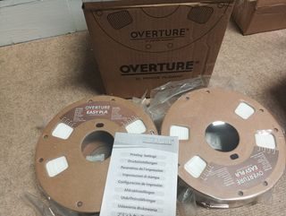 Overture Easy PLA Filamento Impresora 3D Blanco