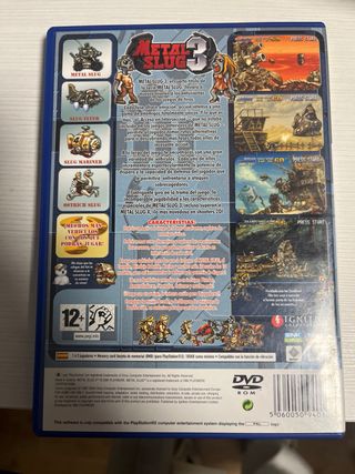 Metal Slug 3 PS2