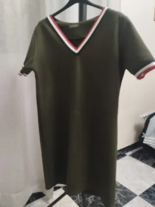 Lote 2 camisetas mujer verde