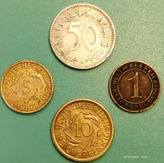 Monedas Alemania 1935 III Reich .