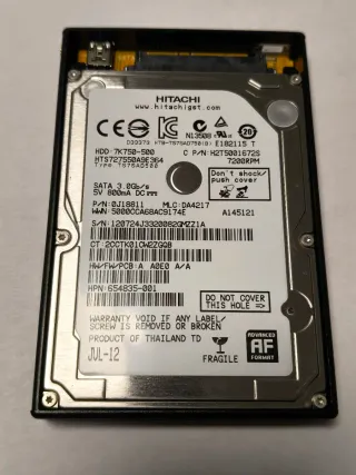 Disco Duro Externo 500 GB