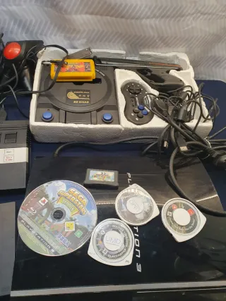 Consolas Sony PS2 y PS3 Negras