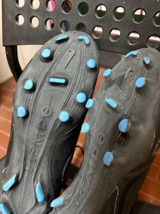 Scarpe da calcio Nike Tiempo nere