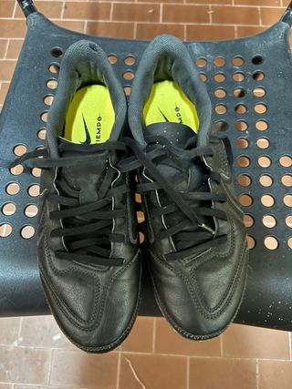 Scarpe da calcio Nike Tiempo nere