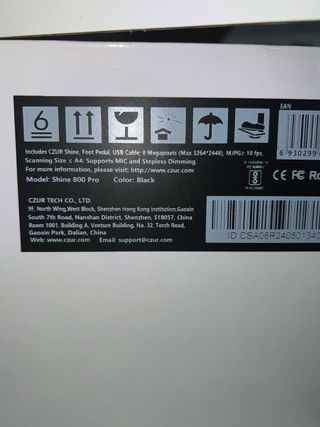 Scanner CZUR Shine 800 A3 Pro