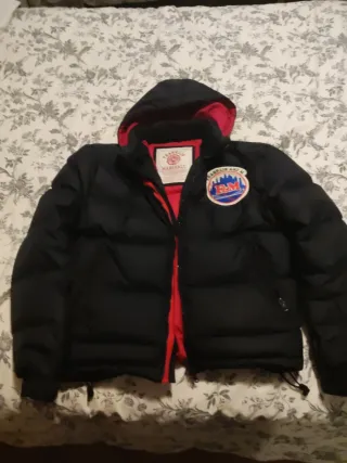 Chaqueta Franklin & Marshall Negra y Roja