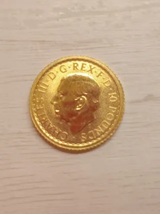 Décima Onza de Oro 1/10 Britannia