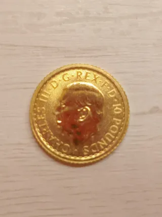 Décima Onza de Oro 1/10 Britannia