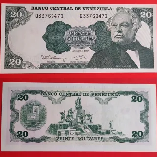 América 3 Billetes Diferentes Países 1981-1992 Sc