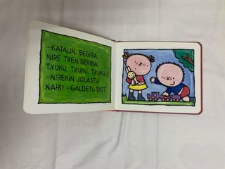 Lote 7 libros infantiles Euskera/Castellano