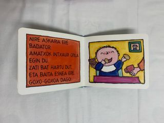 Lote 7 libros infantiles Euskera/Castellano