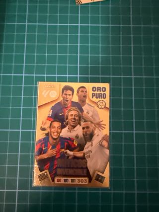 Lote 7 cromos Balón de Oro Panini