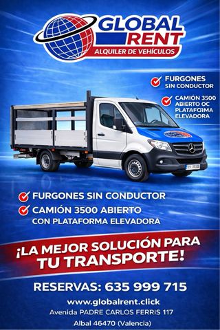 Furgonetas alquiler