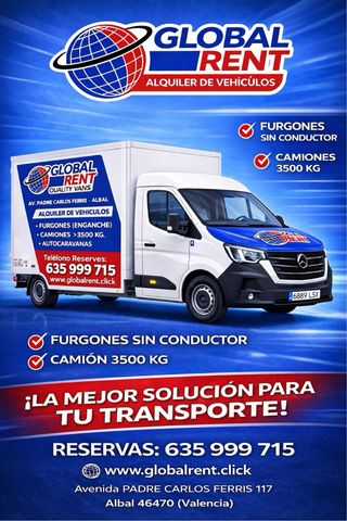 Furgonetas alquiler