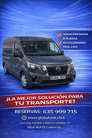 Furgonetas alquiler