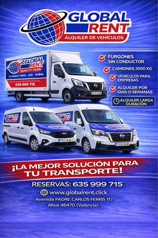 Furgonetas alquiler