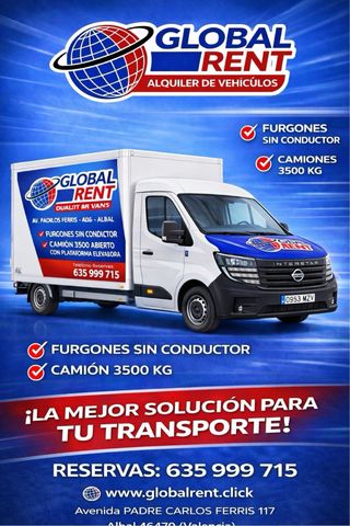 Furgonetas alquiler
