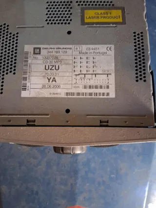 Radio CD MP3 Grundig CD 30