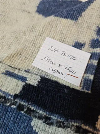 Tela de jersey con estampado geométrico