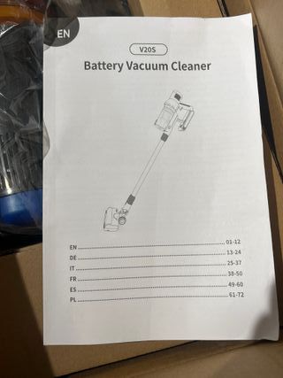 Aspiradora de mano V205