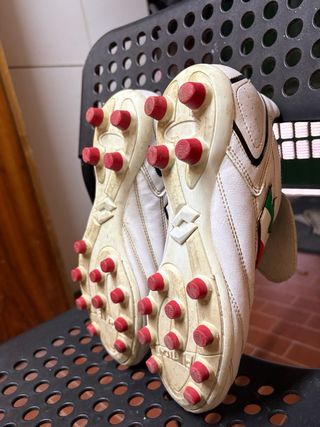 Scarpe da calcio Lotto bianche e multicolor