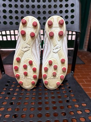 Scarpe da calcio Lotto bianche e multicolor
