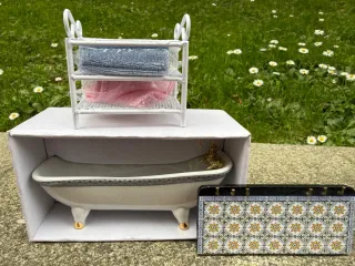 Lote Muebles y Accesorios Casa Muñecas