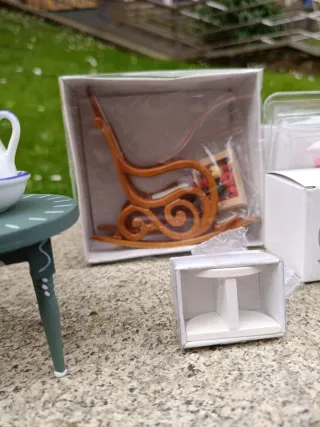 Lote Muebles y Accesorios Casa Muñecas