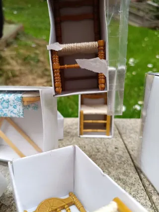 Lote Muebles y Accesorios Casa Muñecas