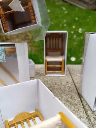 Lote Muebles y Accesorios Casa Muñecas