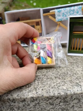 Lote Muebles y Accesorios Casa Muñecas