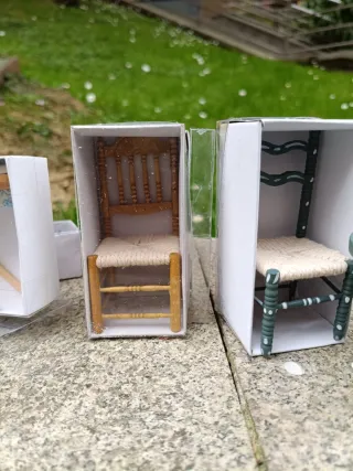 Lote Muebles y Accesorios Casa Muñecas