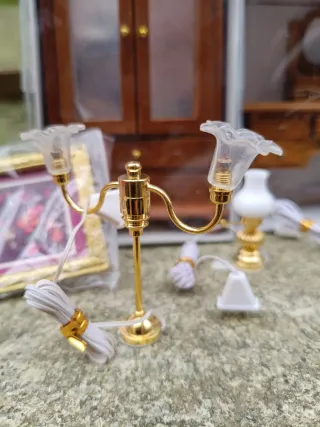 Lote Muebles y Accesorios Casa Muñecas