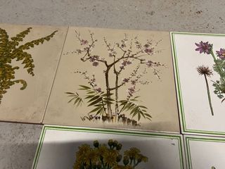 Baldosas decorativas botánicas