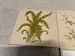 Baldosas decorativas botánicas