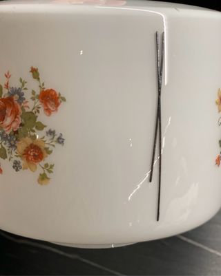 Lampadario Vintage Vetro Opalino Bianco Floreale