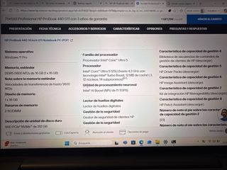 HP ProBook 440 G11 Intel Ultra 5 16GB 512GB SSD