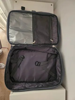 Mochila cabina extensible gris