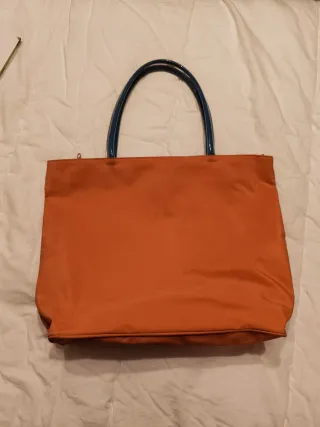 Bolso de playa naranja