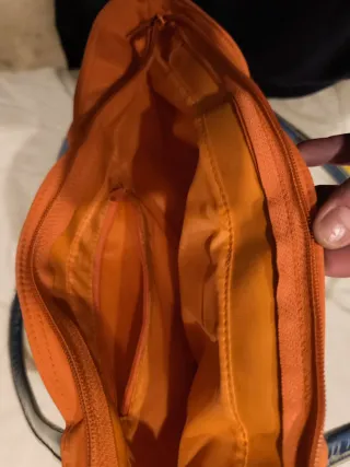 Bolso de playa naranja