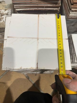 Azulejos blancos 20x20