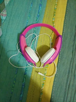 Auriculares JVC Niños Rosa y Morado