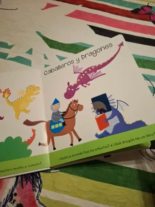 Libro ¿Dónde está? Piratas, princesas, dragones