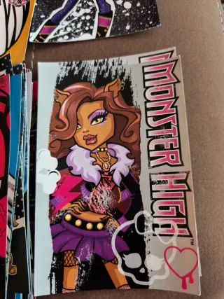 Tarjetas coleccionables Monster High