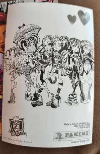 Tarjetas coleccionables Monster High