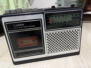 Radio Cassette Orion AM/FM Años 70