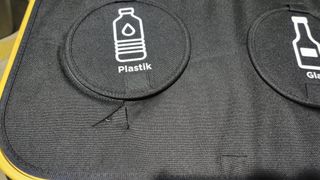 Cesto de reciclaje botellas plástico-vidrio 140L