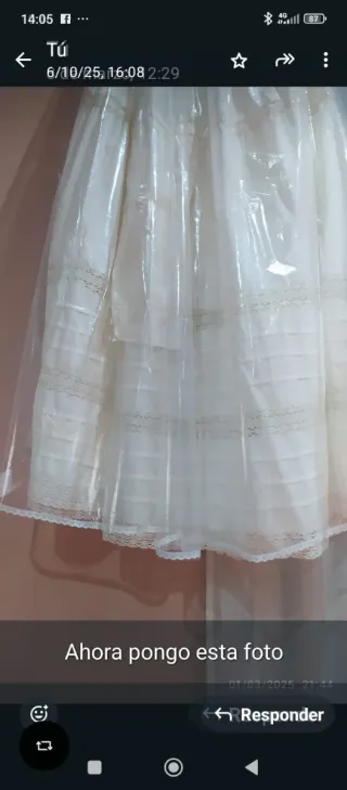 Protector falda fallera